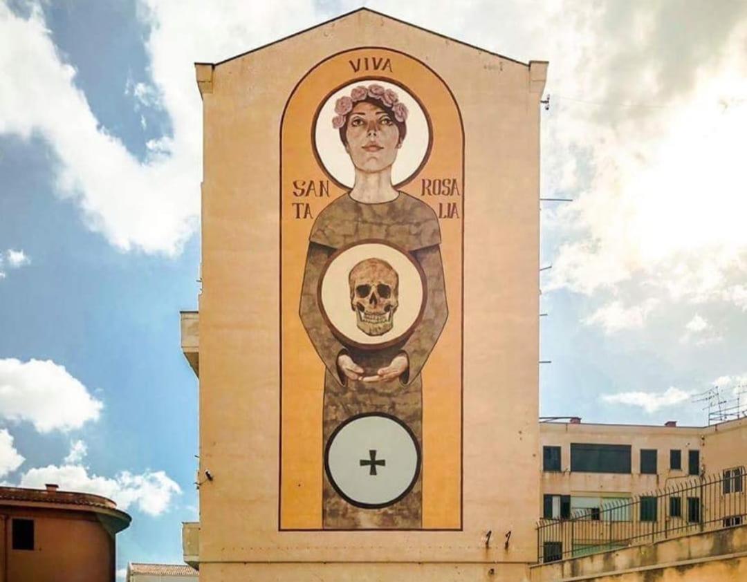 La Trinacria Mare Lägenhet Palermo Exteriör bild